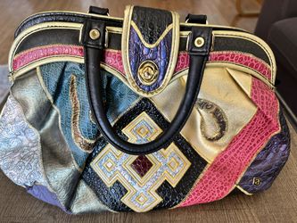 *1980s Vintage Nas Bag, unique, patches bag