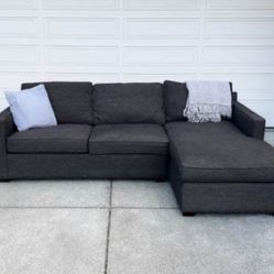 FREE DELIVERY (Crate And Barrel Sectional)