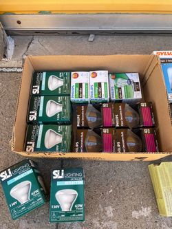 New Mixed Lot of Light Bulbs – SLI, Philips, Sylvania