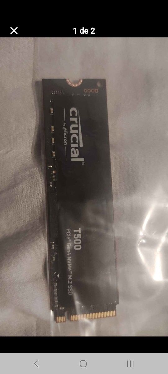 Crucial ssd T500 2tb