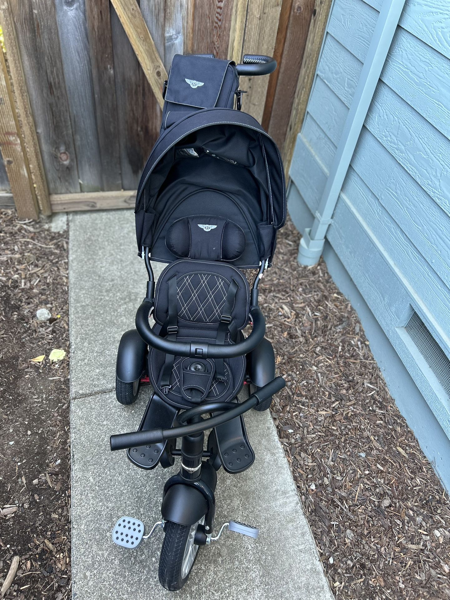 Black Bentley Stroller Trike