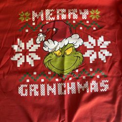 Grinchmas sweater Red