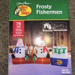 Bass pro shop Christmas inflatable 