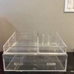Acrylic Makeup Organizer & Drawer
