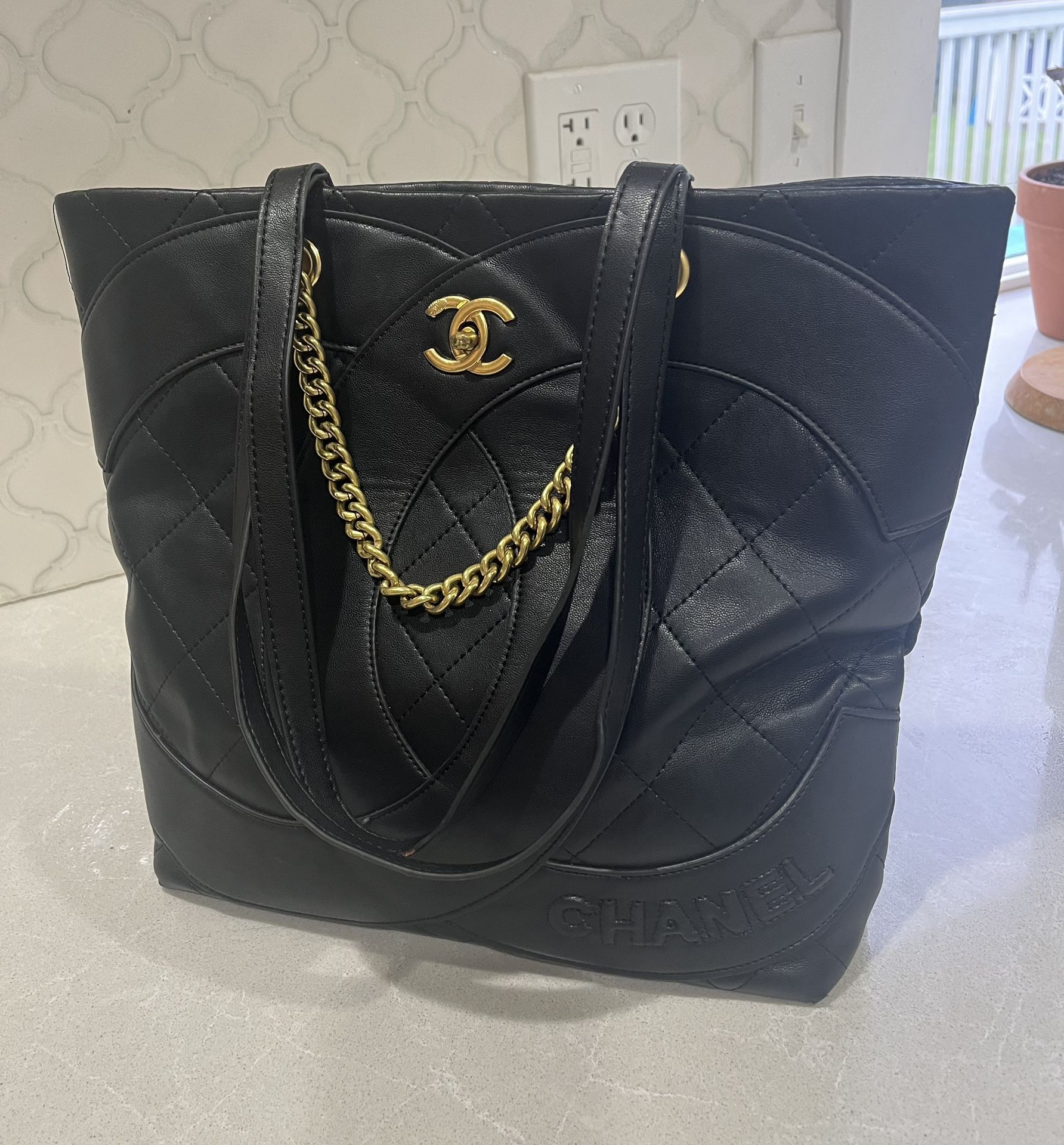 Large Club Monaco Shopping Tote
