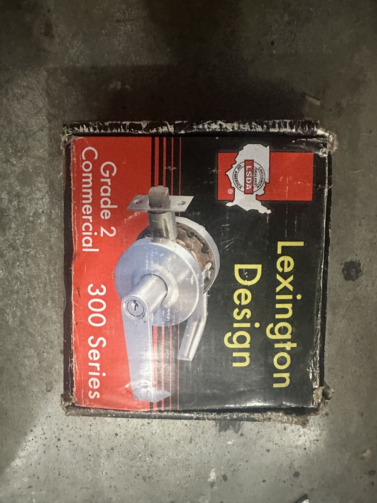 Commercial Door Locked Keyed