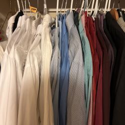 Fancy Name Brand Dress Shirts - Claiborne, Kenneth Cole, Ralph Lauren