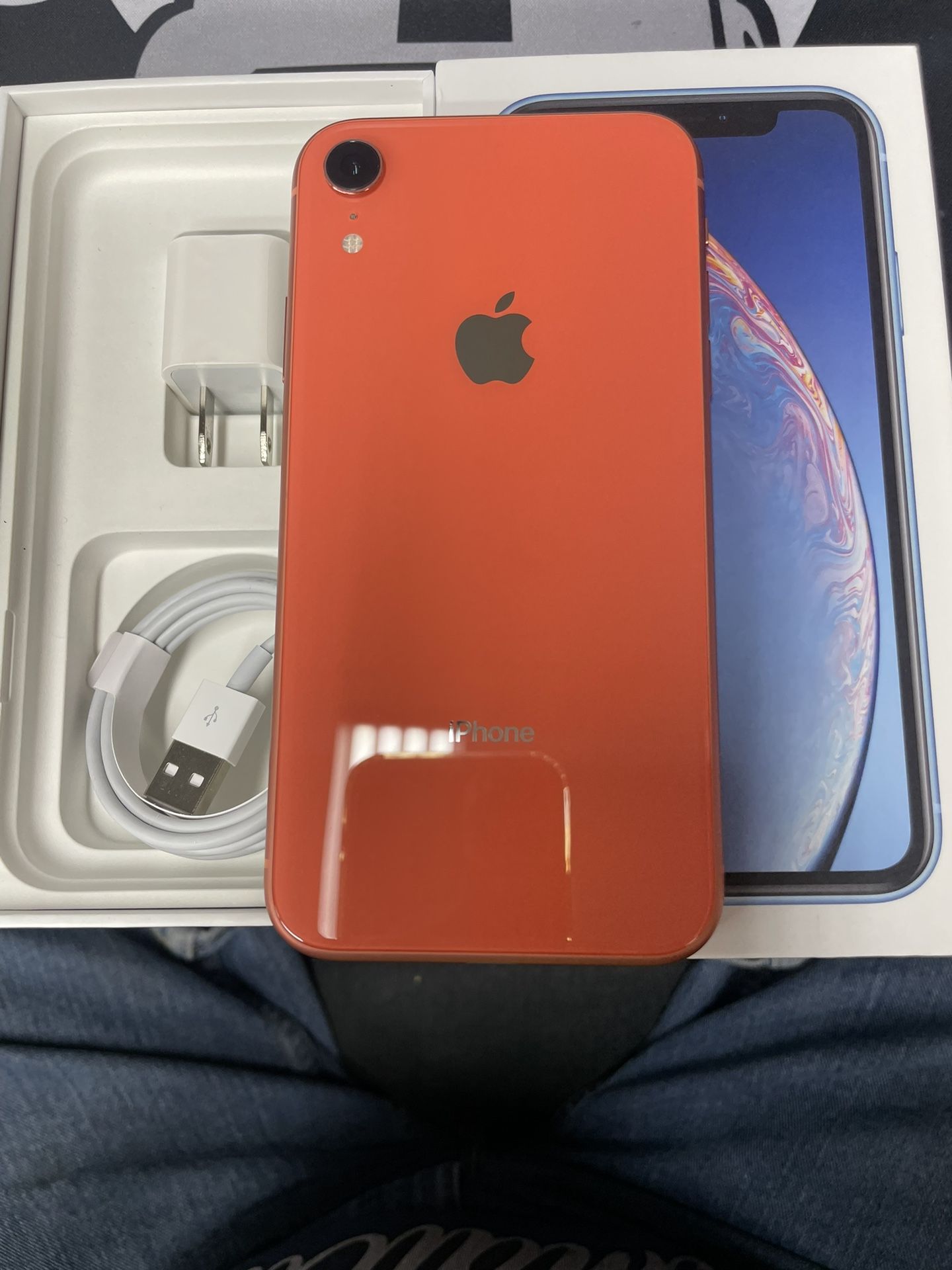 Xr 256gb Orange Xr Iphone Apple IPhone Cr Like New 64gb Unlocked