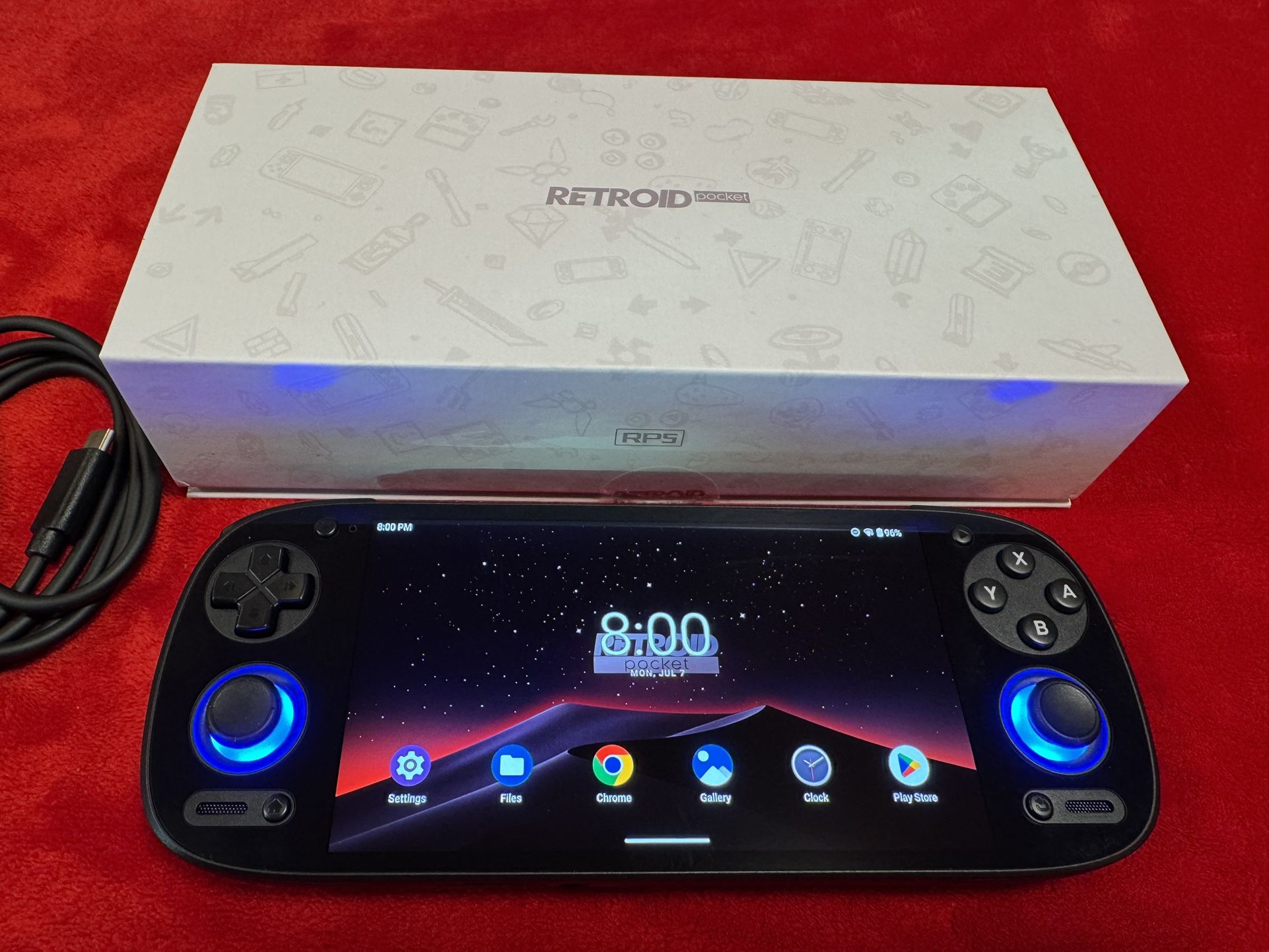 Modded Retriod Pocket 5, 512GB, 71 3DS, 27 Wii, 50 PS2, 83 GameCube, 405 N64, 764 SNES, 748 NES