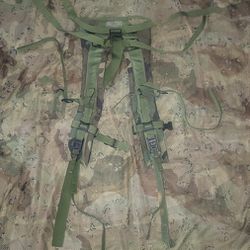 Military MOLLE II Rucksack Straps w/ Quick Release