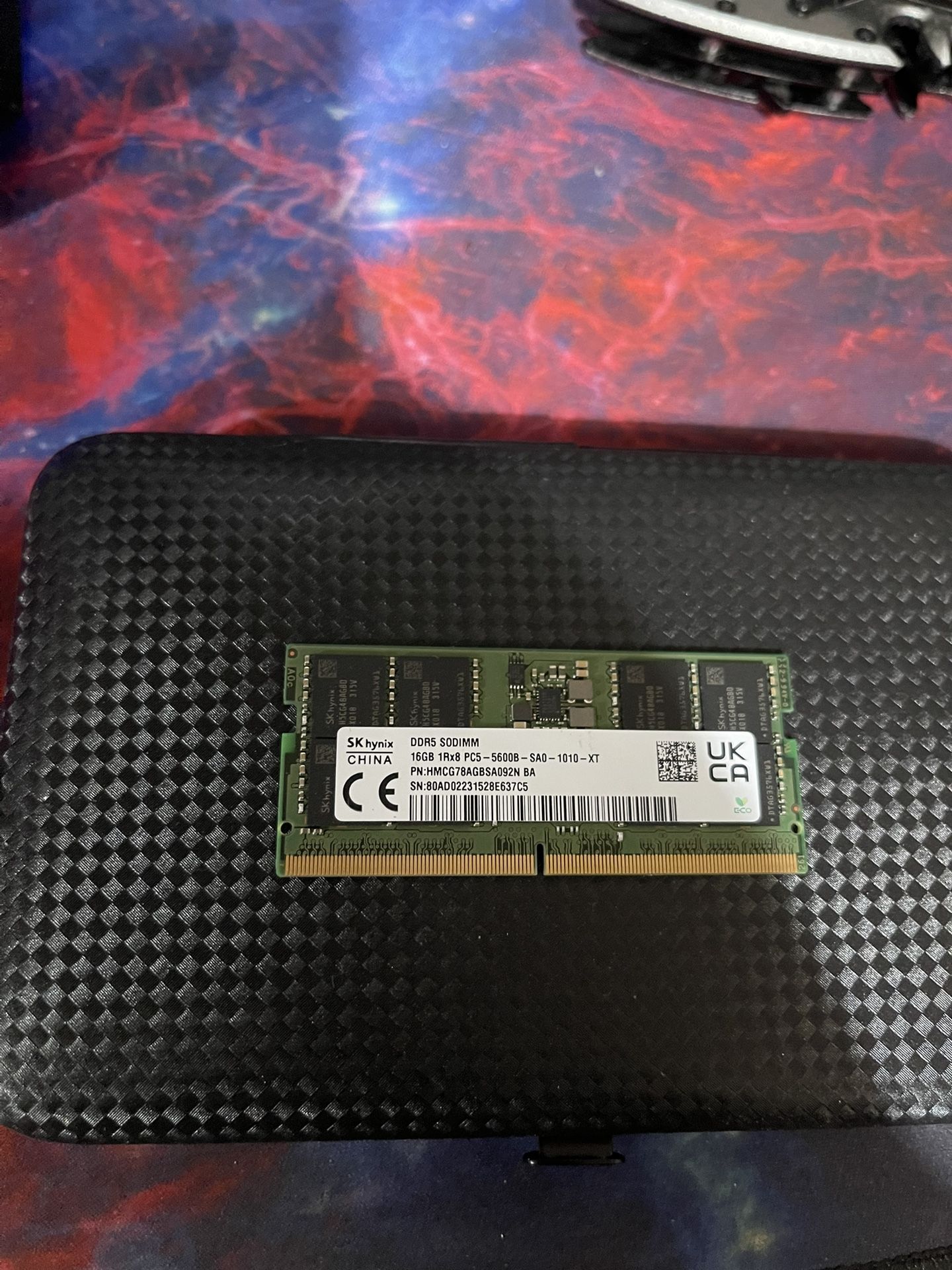 16gb ddr5 5600mhz sodimm laptop ram