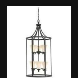 Six Light Hall/Foyer Fixture 