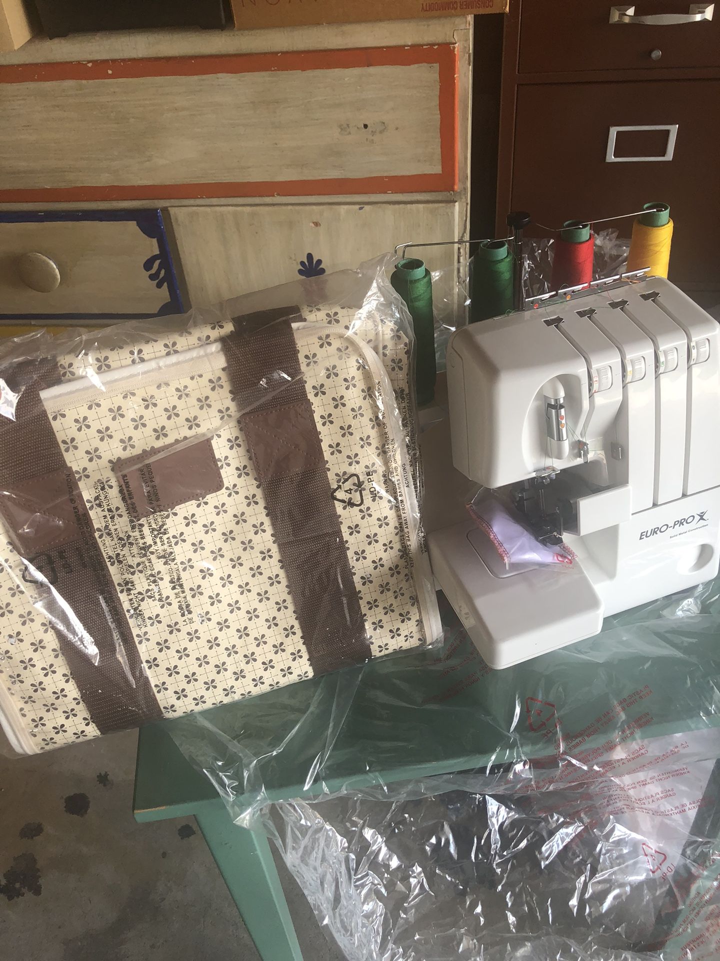 Serger Sewing Machine Euro Pro X EP550 Overlock Machine- BRAND NEW