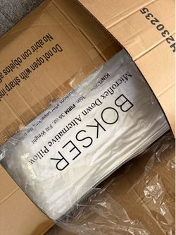 6 NEW King Pillows BOKSER Brand