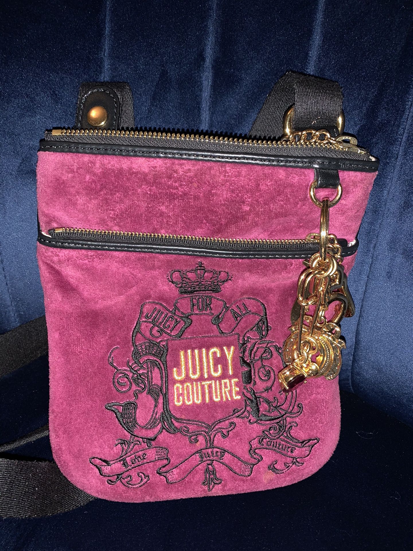 authentic juicy couture crossbody bag