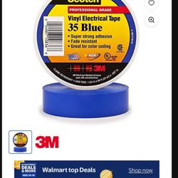 Scotch 35 Vinyl Electrical Color Coding Tape