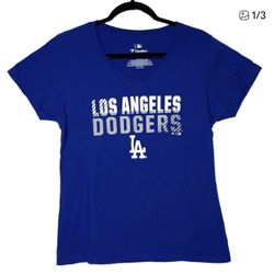Fanatics Women’s MLB Los Angeles Dodgers T-Shirt Size Medium