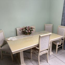 Dining Table With 6 Chairs