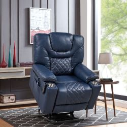 ✅️✅️Massage Lift Chair Blue✅️
