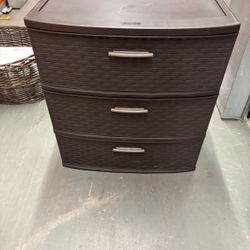 3 Drawer Plastic Cabinet