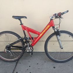 Cannondale Super V 700 26" 21-Speed Gravel/Mountain Bike Hybrid + Dual Adjustable Rock Shox Shocks + Very Very LIGHT 18" FRAME! + TUNED (MSRP $1700!)
