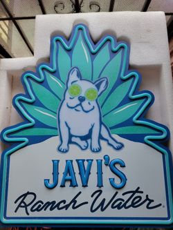 Javi's Ranch Water Neon Sign 