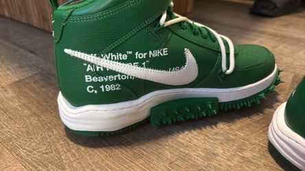 OFF WHITE xAir Force 1 mid SP LTHR - size 11