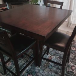 Five piece dining room set