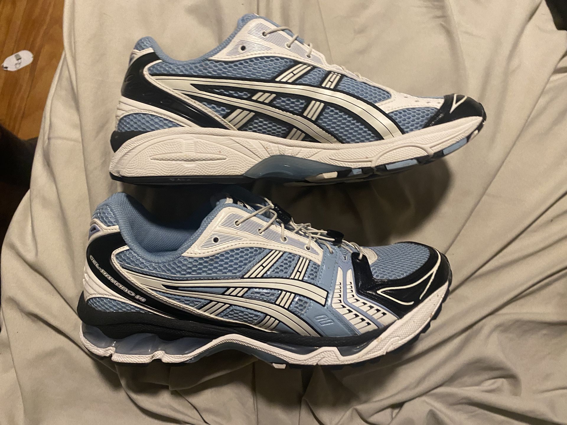 Asics Gel Kayano 14 Unlimited Pack Mist Cream Size 11.5 (Used) (No 