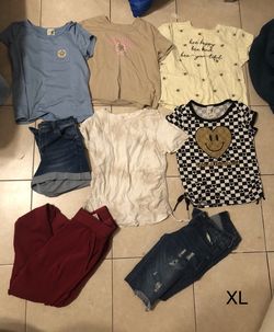 Girls clothing size XL