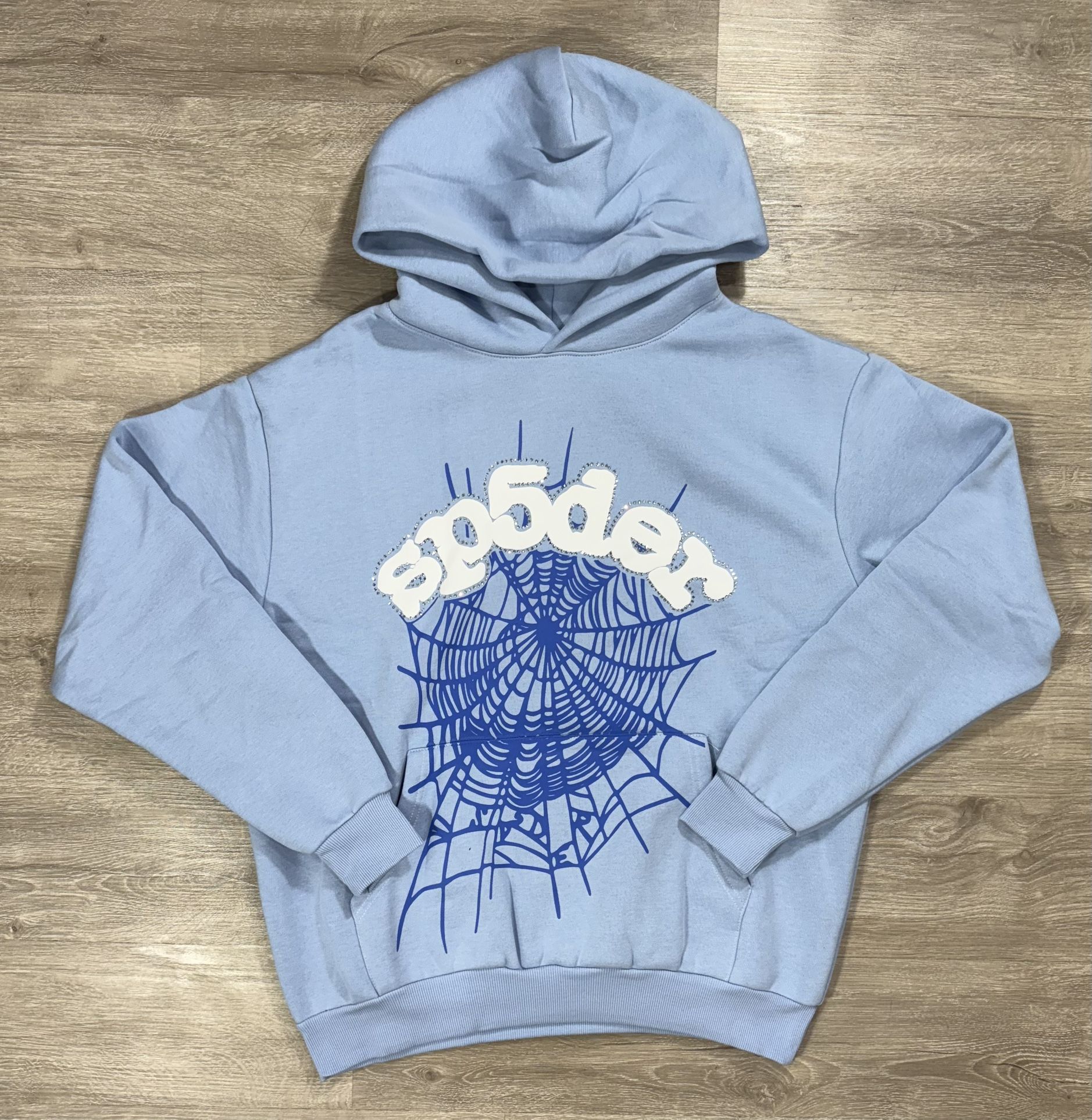 Light Blue Spider Hoodie