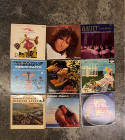 Used Vinyl Record Lot