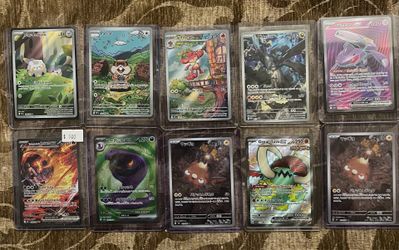 104 pokemon EX/Promos/full arts/illustration rares