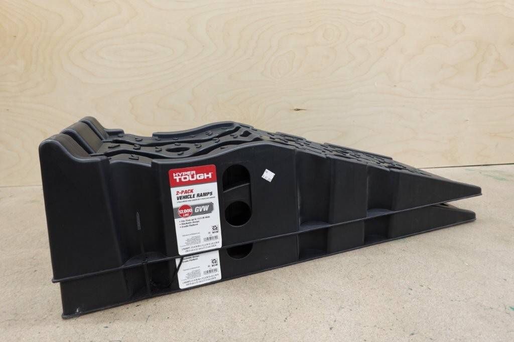 Hyper Tough Heavy Duty Vehicle Ramp Set, 12,000lb GVW – 2 Pack