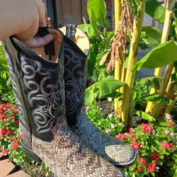 Rattle Snake Western Diamond Back Boots 