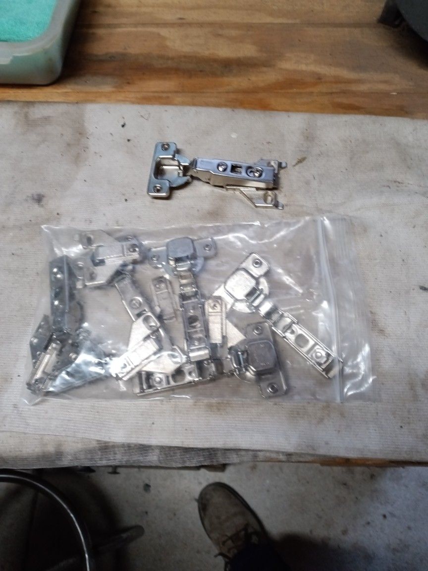 Six European Cabinet Hinges Made In Austria Number 70255 By Blum