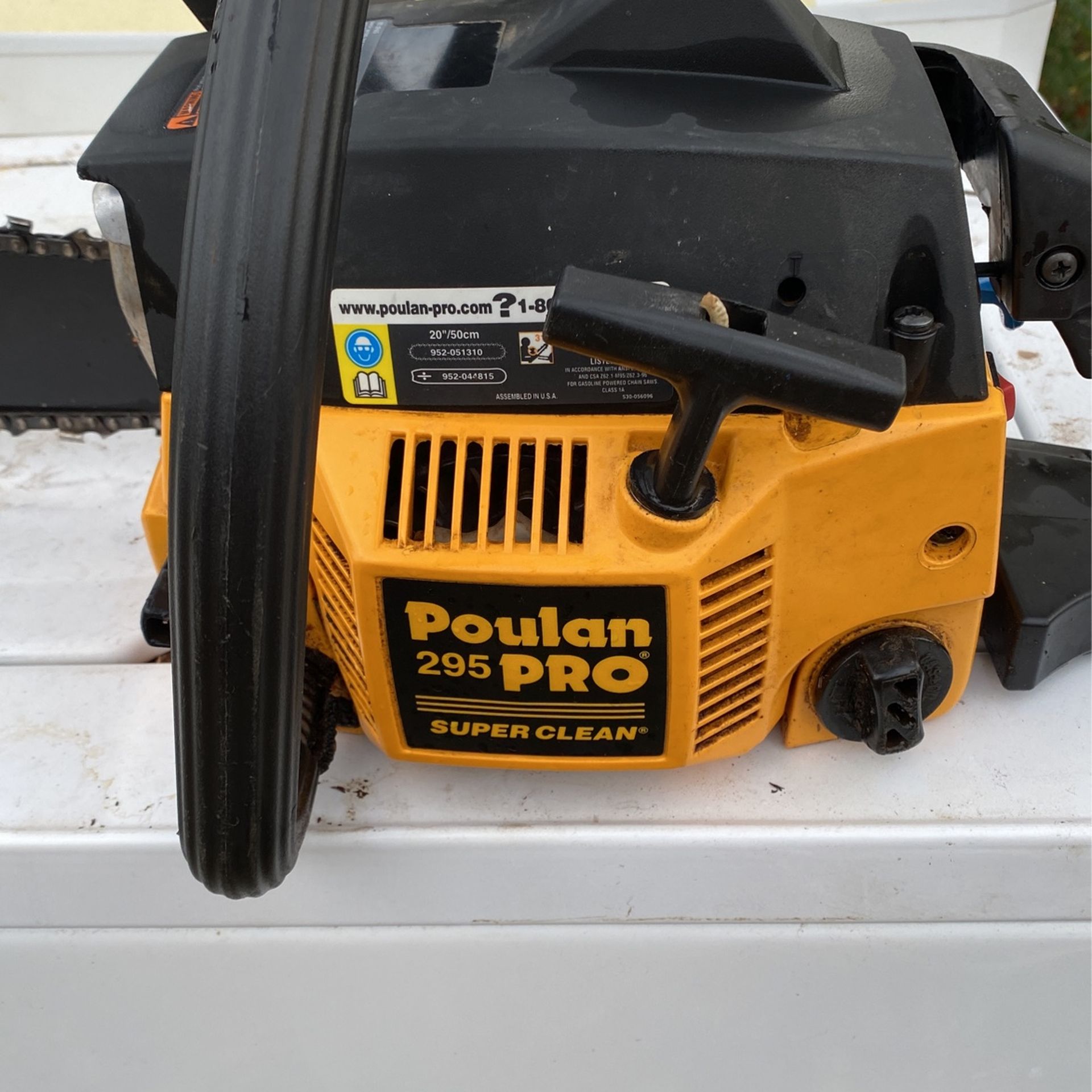 Poulan pro 295 20” Chainsaw