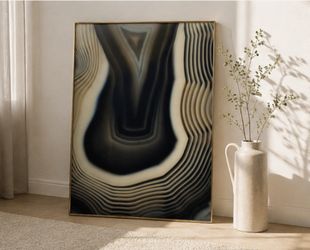 Coup & Co. Agate Slice-A Designer Glass Wall Art – $2,000 Retail