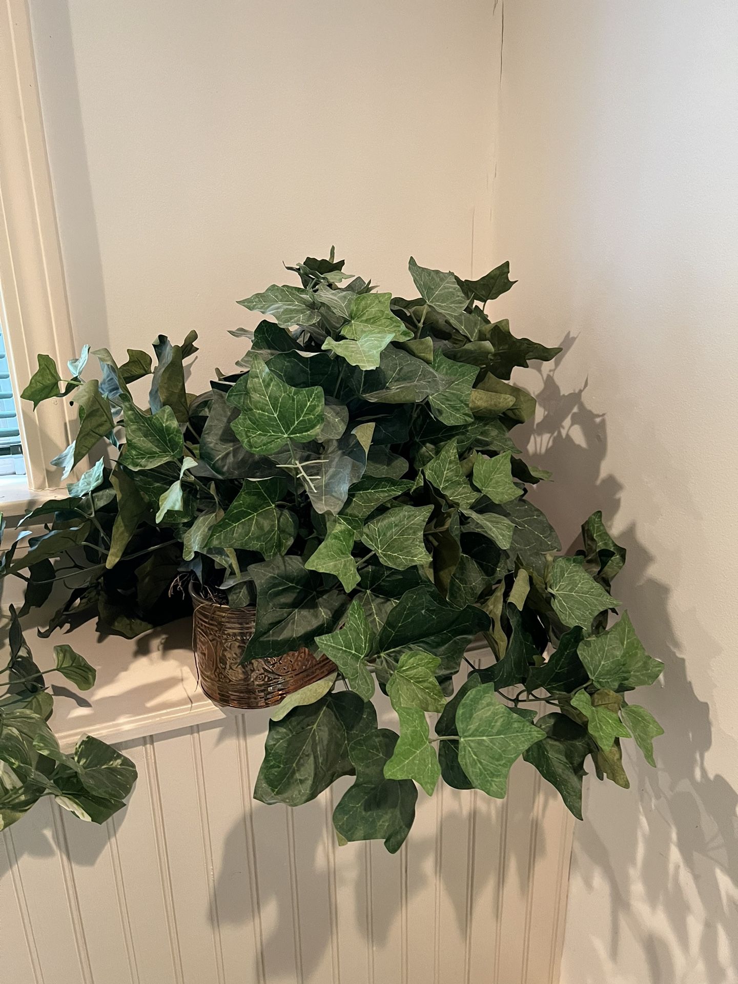 2 Large Potted Artificial Plants $15each or 2/$25