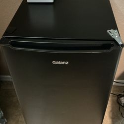 Galanz Black Mini Refrigerator with Freezer – Fully Working