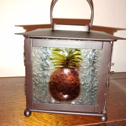 Metal & Glass Candle Holder! Brand New! 