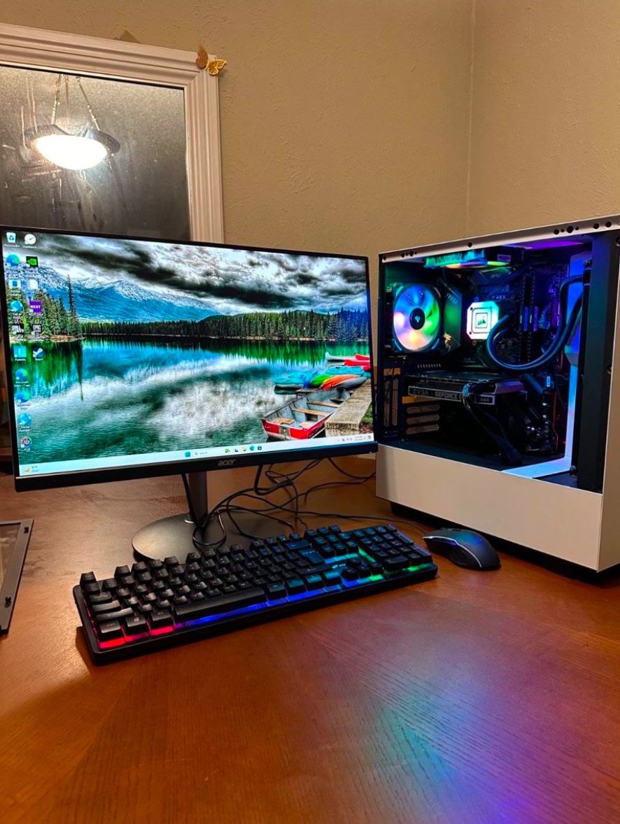 i7-10700F,GTX 1660,16GB,1TB Gaming PC Complete Bundle