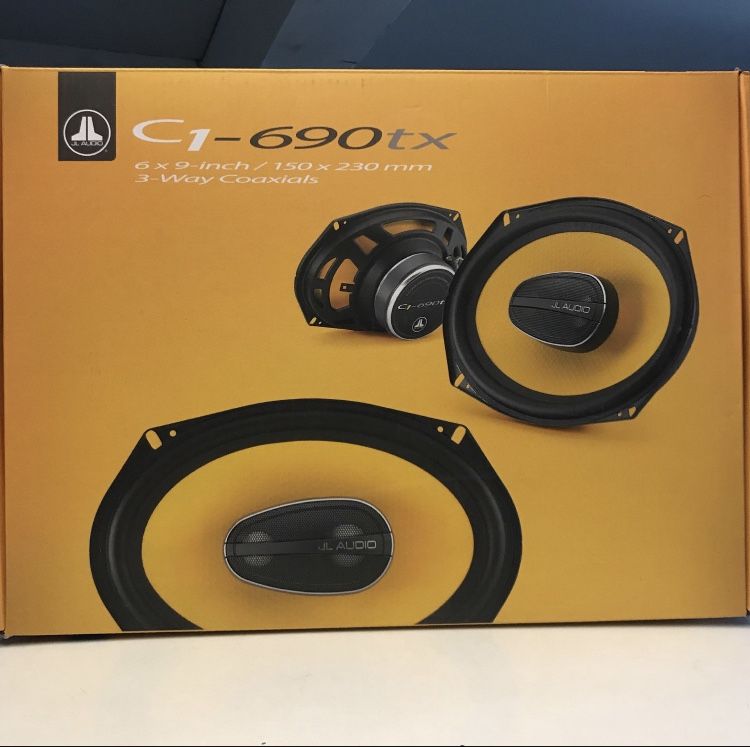 JL Audio 3 Ways 6x9 Speakers C1-690tx Brand New
