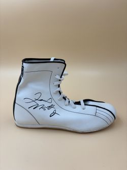 Floyd Mayweather & Oscar De La Hoya Autographed Shoe