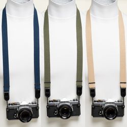 Camera Strap Neck Peak Design Anchors Quick Release Cotton Navy Khaki Olive 40"
