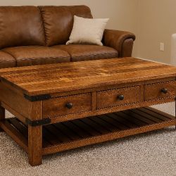 Beautiful Parota Coffee Table