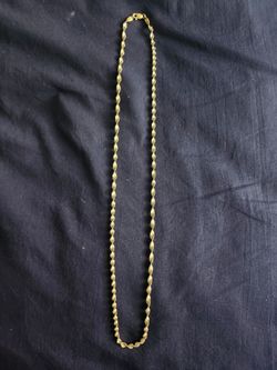 Cadena de plata grande