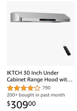 Range hood 30”