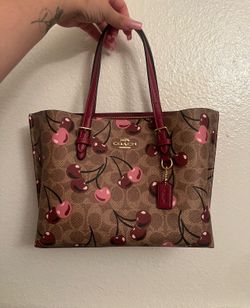 Coach Cherry Mollie tote