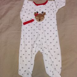Newborn Fleece Onesie • Child Of Mine Made By Carters 